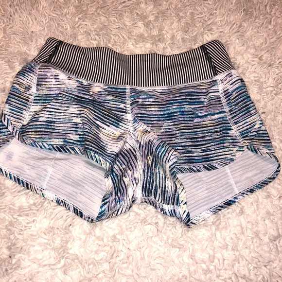 Lululemon blurry belle speed shorts‼️sold‼️ - Picture 4 of 4